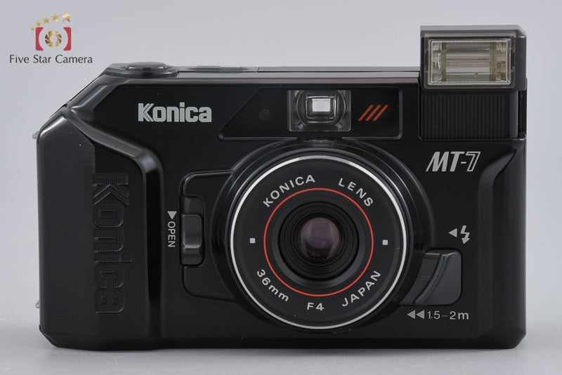 Konica MT-7 Black 35mm Point & Shoot Film Camera