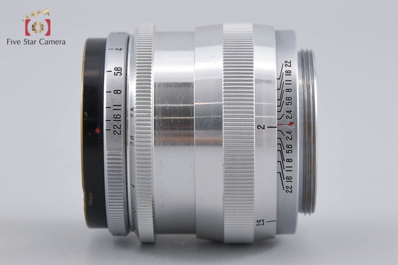 Asahi Kogaku Takumar 58mm f/2.4 M37 Mount Lens for asahiflex