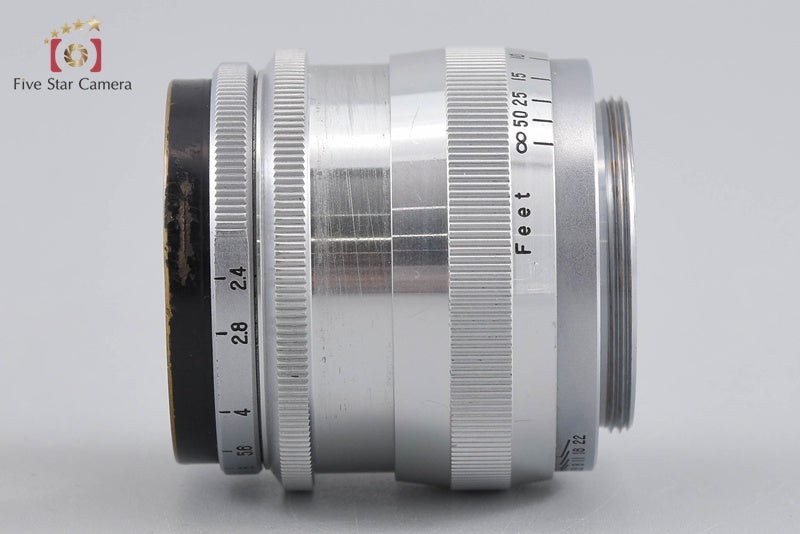 Asahi Kogaku Takumar 58mm f/2.4 M37 Mount Lens for asahiflex