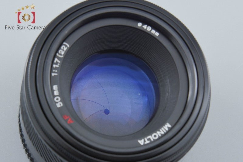 Minolta AF 50mm f/1.7 Early Model Sony / Minolta A Mount Lens