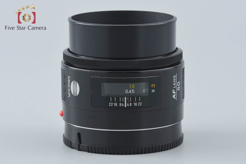 Minolta AF 50mm f/1.7 Early Model Sony / Minolta A Mount Lens