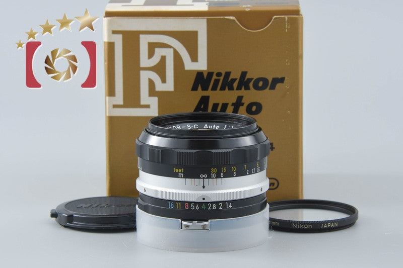 Nikon NIKKOR-S.C Auto 50mm f/1.4 Non Ai Lens w/ Box