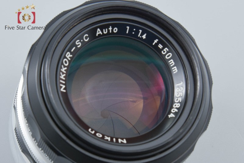 Nikon NIKKOR-S.C Auto 50mm f/1.4 Non Ai Lens w/ Box