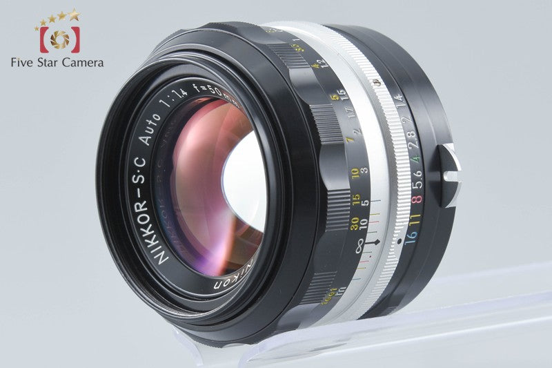 Nikon NIKKOR-S.C Auto 50mm f/1.4 Non Ai Lens w/ Box