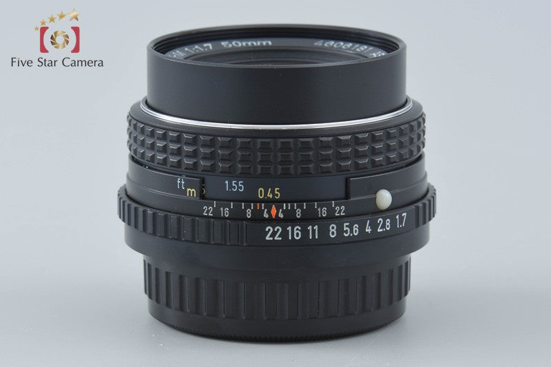 Pentax SMC M 50mm f/1.7 K Mount Lens
