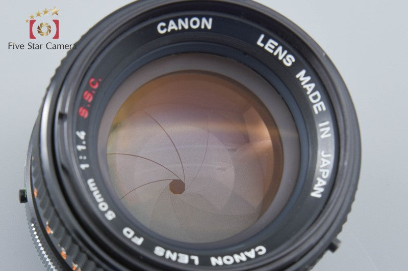 Canon FD 50mm f/1.4 S.S.C.