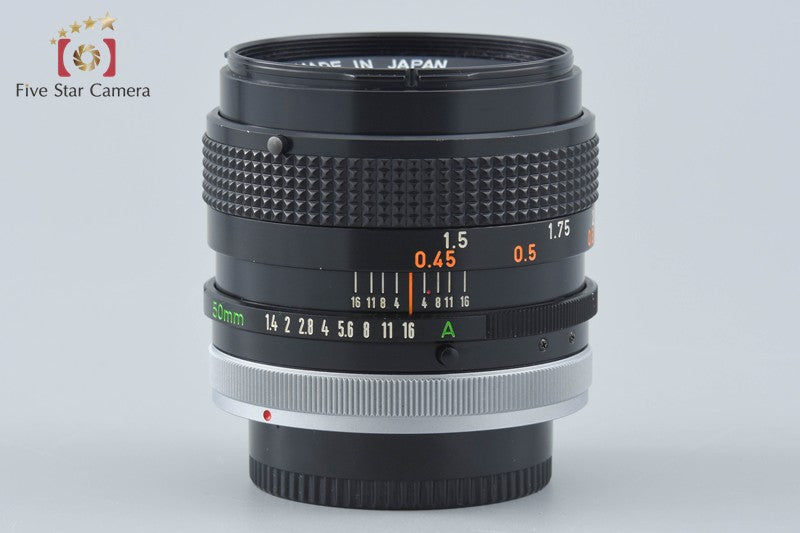 Canon FD 50mm f/1.4 S.S.C.
