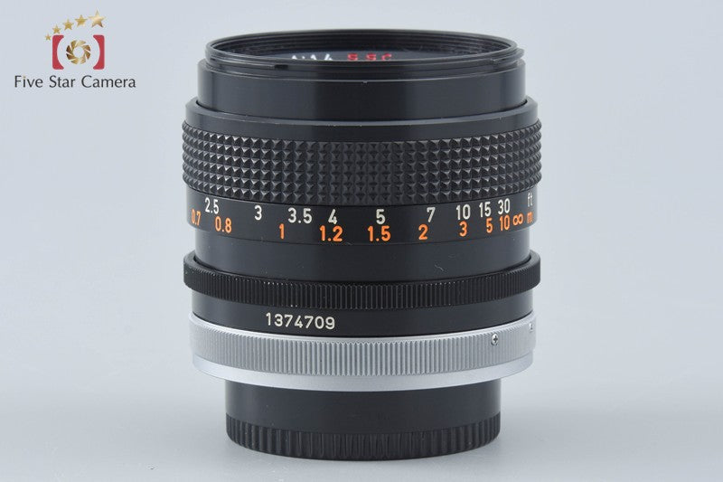 Canon FD 50mm f/1.4 S.S.C.