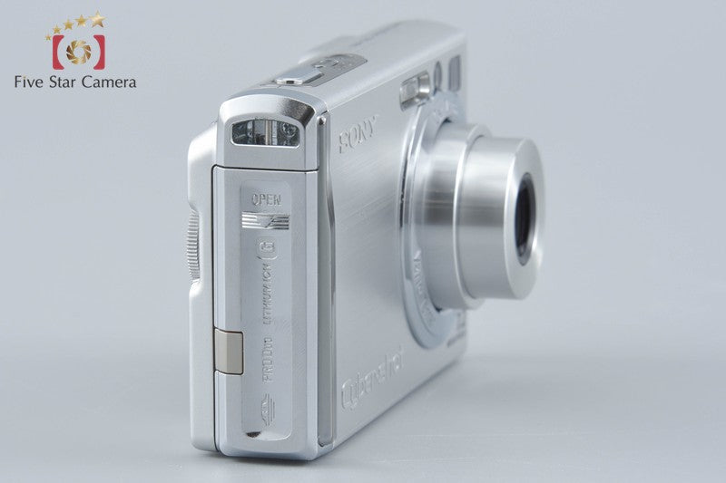 Sony Cyber-Shot DSC-W80 Silver 7.2 MP Digital Camera [Japanese Language Only]