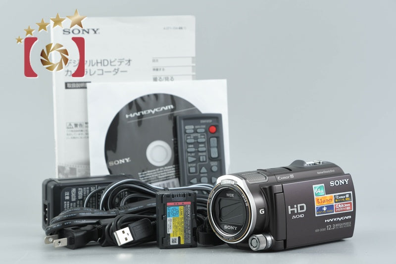 Sony Handycam HDR-CX560V Brown Digital HD Camcorder [Japanese Language Only]