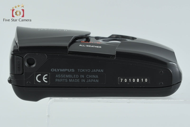 Olympus μ[mju:]-II Black 35mm Point & Shoot Film Camera