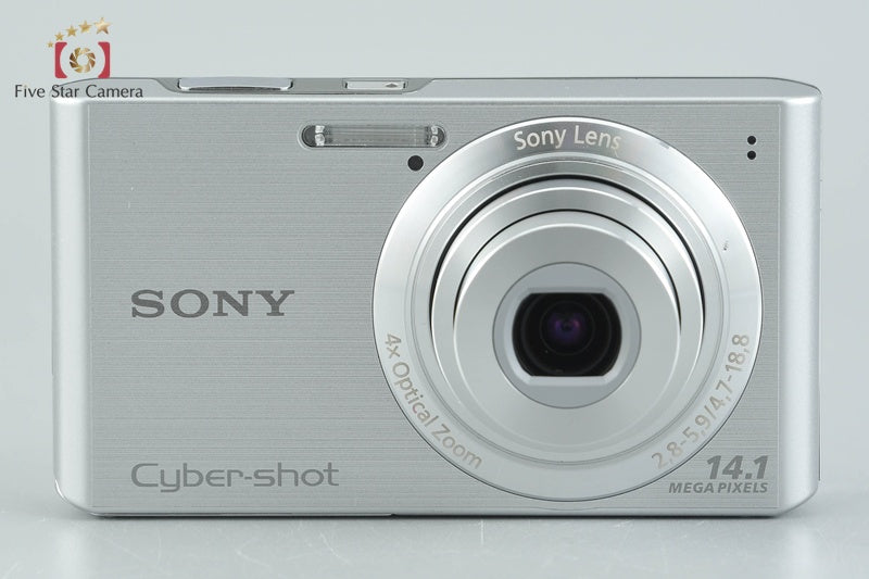 Sony Cyber-Shot DSC-W610 Silver 14.1 MP Digital Camera [Japanese Language Only]
