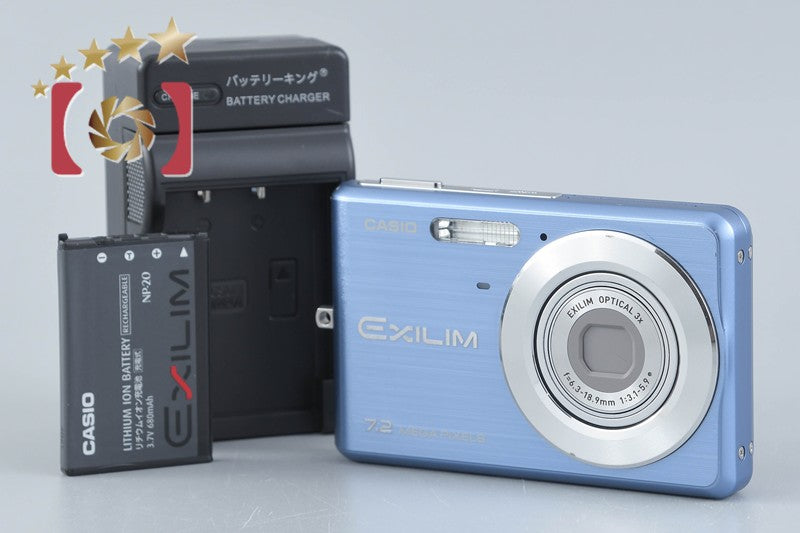 CASIO EXILIM EX-Z77 Blue 7.2 MP Digital Camera