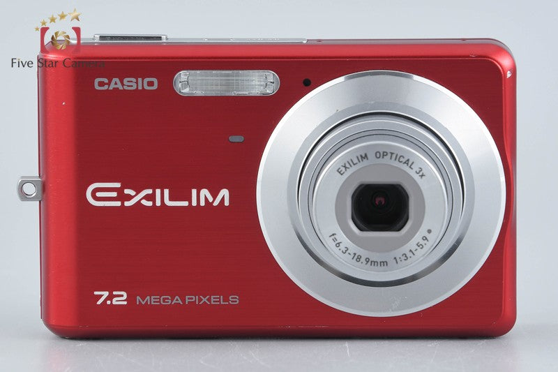 CASIO EXILIM EX-Z77 Red 7.2 MP Digital Camera