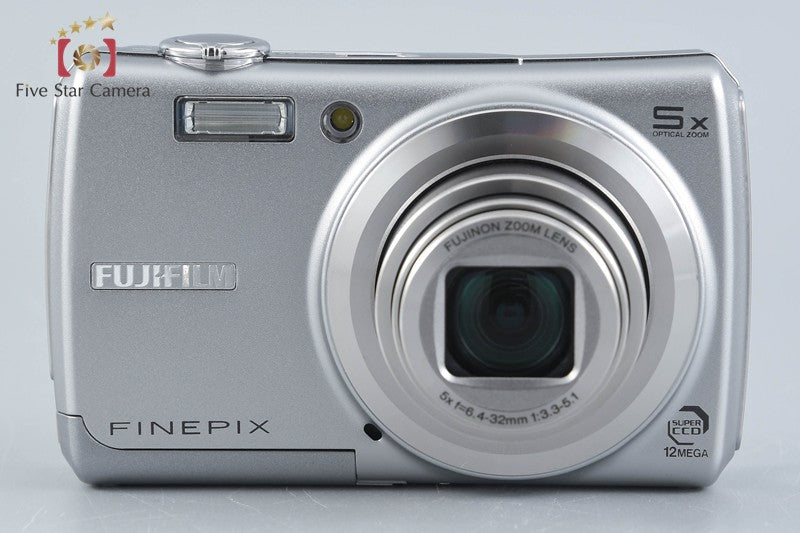 Fujifilm FinePix F100fd Dark Silver 12.0 MP Digital Camera w/ Box