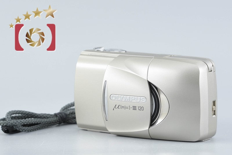 Olympus μ[mju:]-III 120 35mm Point & Shoot Film Camera