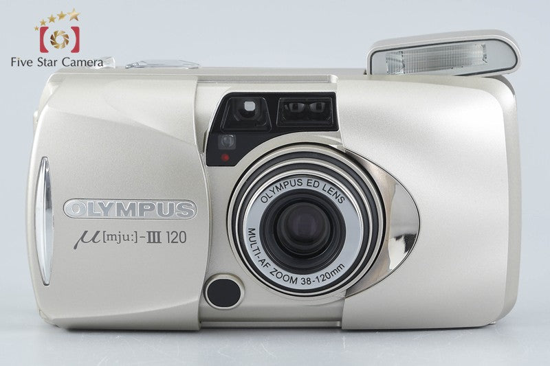 Olympus μ[mju:]-III 120 35mm Point & Shoot Film Camera
