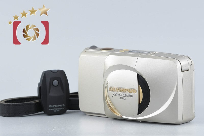 Olympus μ[mju:] ZOOM 140 Deluxe Point & Shoot 35mm Film Camera