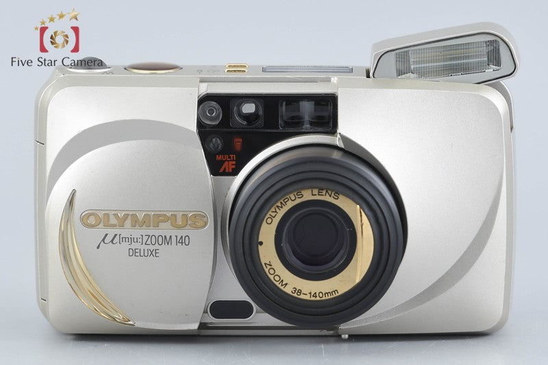 Olympus μ[mju:] ZOOM 140 Deluxe Point & Shoot 35mm Film Camera