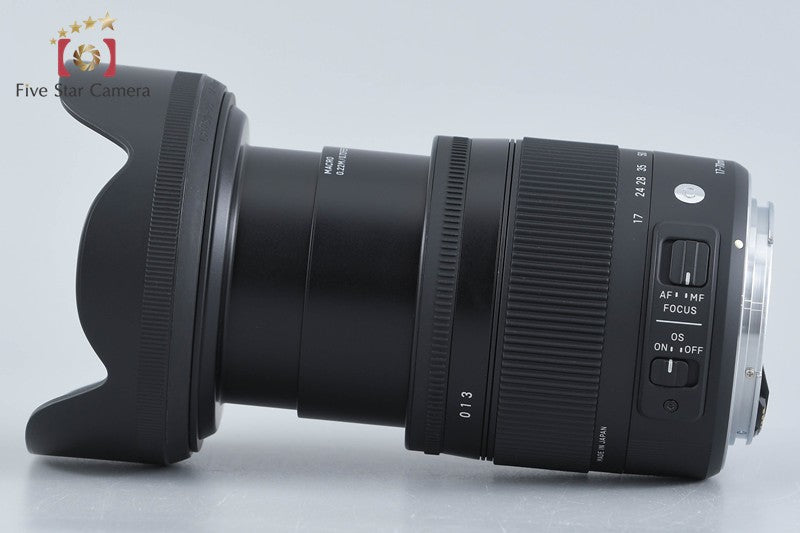 Sigma 17-70mm f/2.8-4 DC MACRO OS HSM Contemporary for Canon