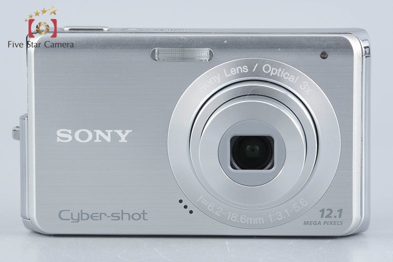 Sony Cyber-Shot DSC-W190 Silver 12.1 MP Digital Camera [Japanese Language Only]