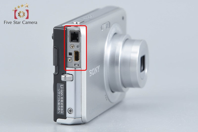 Sony Cyber-Shot DSC-W190 Silver 12.1 MP Digital Camera [Japanese Language Only]