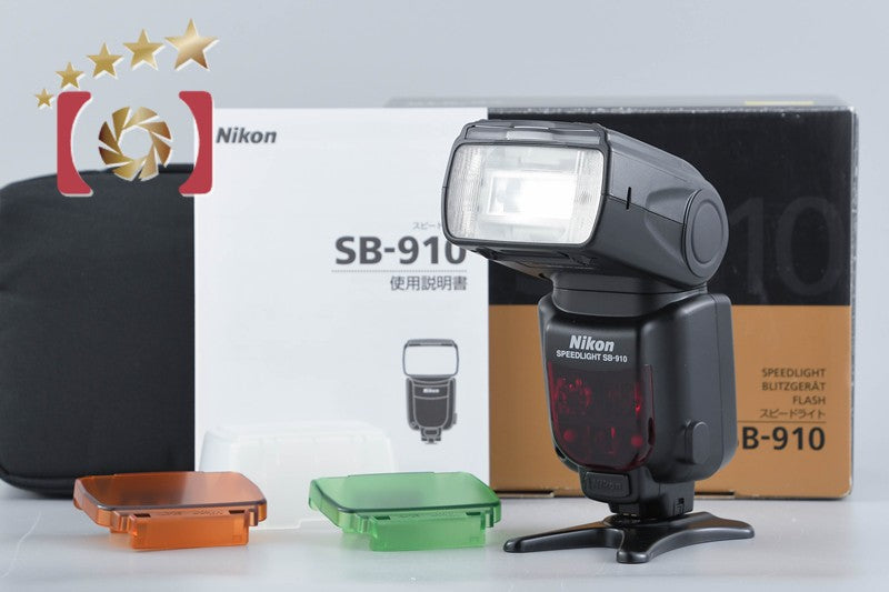 Nikon Speed Light SB-910 Shoe Mount Flash w/ Box