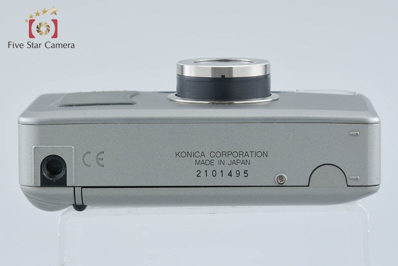 Konica BiG mini F Silver 35mm Point & Shoot Film Camera