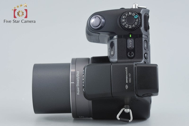 Sony Cyber-Shot DSC-H7 Black 8.1 MP Digital Camera [Japanese Language Only]