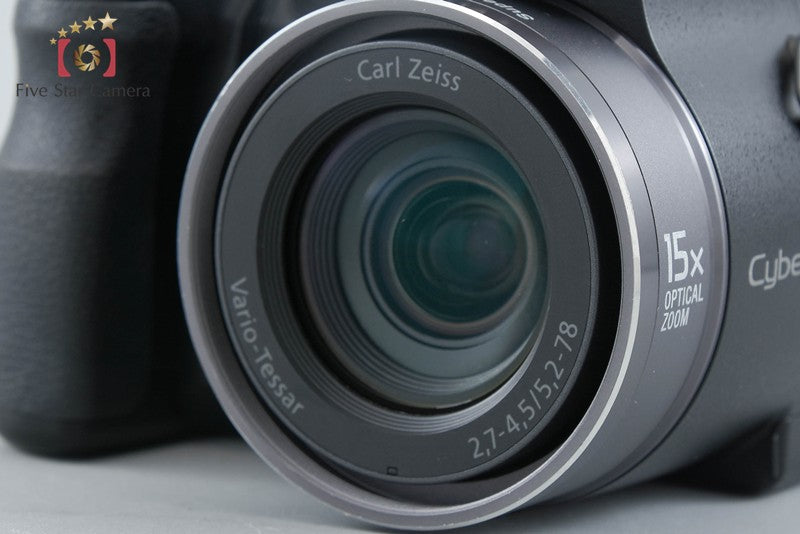 Sony Cyber-Shot DSC-H7 Black 8.1 MP Digital Camera [Japanese Language Only]
