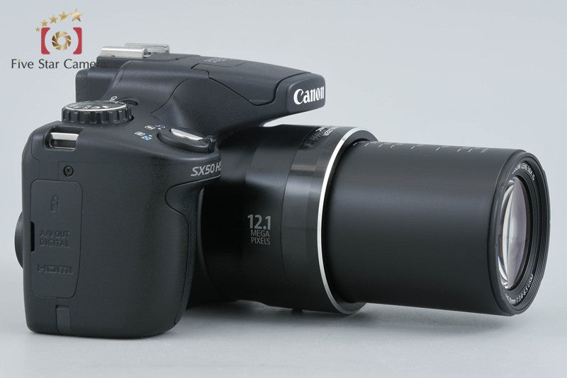 Canon PowerShot SX50 HS Black 12.1 MP Digital Camera