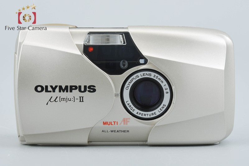 Olympus μ[mju:]-II 35mm Point & Shoot Film Camera
