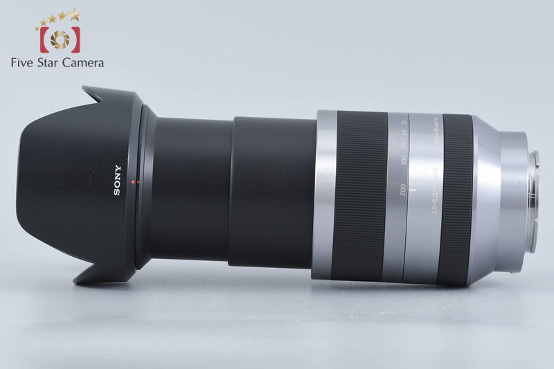 SONY E 18-200mm f/3.5-6.3 OSS SEL18200 Silver