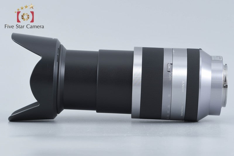 SONY E 18-200mm f/3.5-6.3 OSS SEL18200 Silver