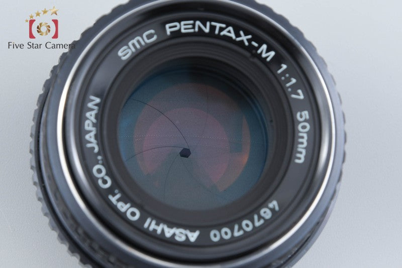 Pentax SMC M 50mm f/1.7 K Mount Lens