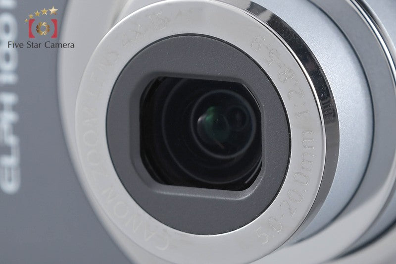 Canon PowerShot ELPH 100 HS Gray 12.1 MP Digital Camera International Model