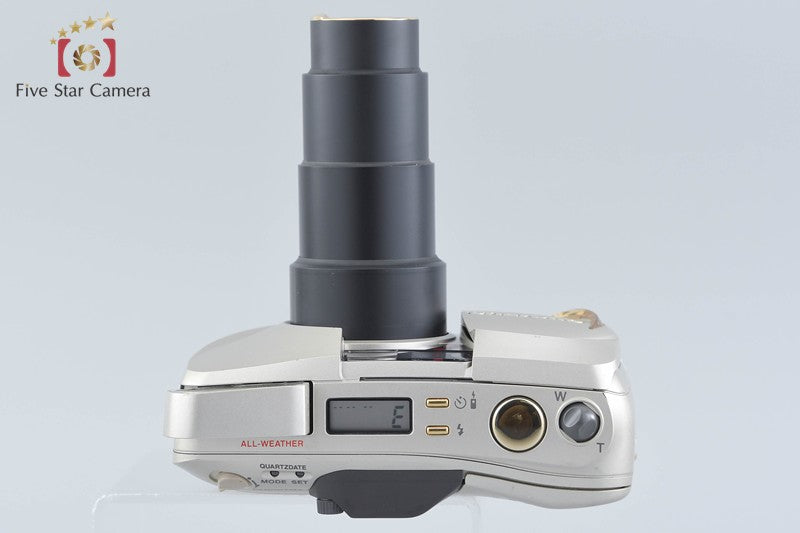 Olympus μ[mju:] ZOOM 140 Deluxe Point & Shoot 35mm Film Camera w/ Box