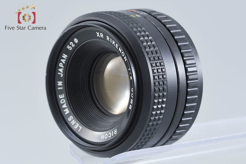 Ricoh XR RIKENON 50mm f/2 PENTAX K Mount Lens