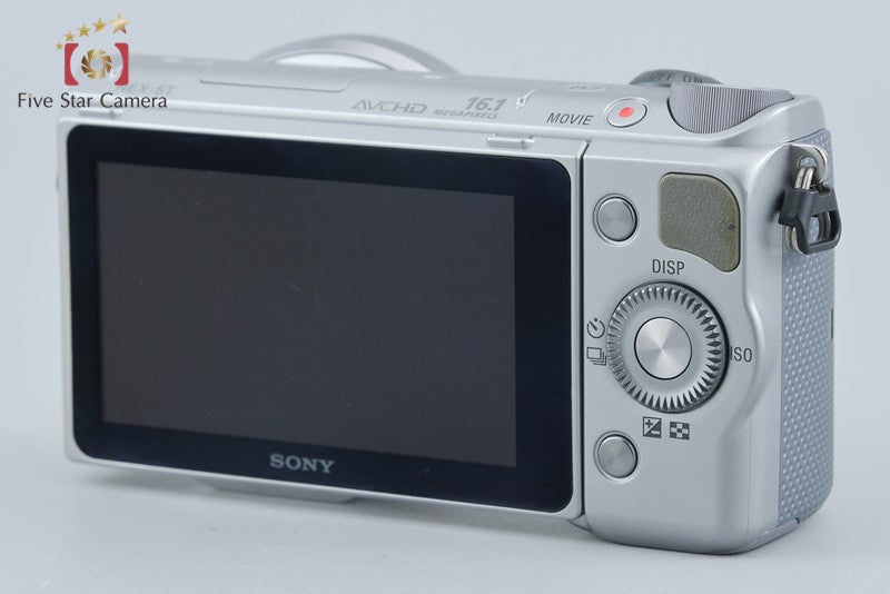 Sony α NEX-5T Silver 16.1 MP 16-50 55-210 Lenses w/ Box [Japanese Language Only]