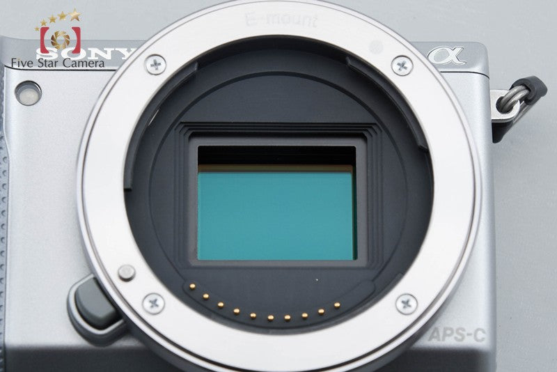 Sony α NEX-5T Silver 16.1 MP 16-50 55-210 Lenses w/ Box [Japanese Language Only]