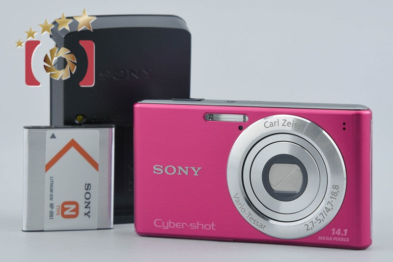 SONY Cyber-shot DSC-W530 Pink 14.1 MP Digital Camera [Japanese Language Only]