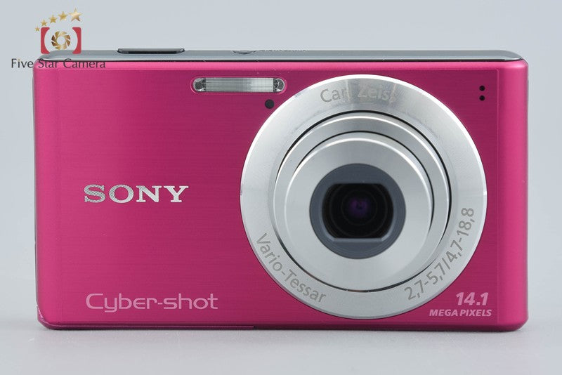 SONY Cyber-shot DSC-W530 Pink 14.1 MP Digital Camera [Japanese Language Only]