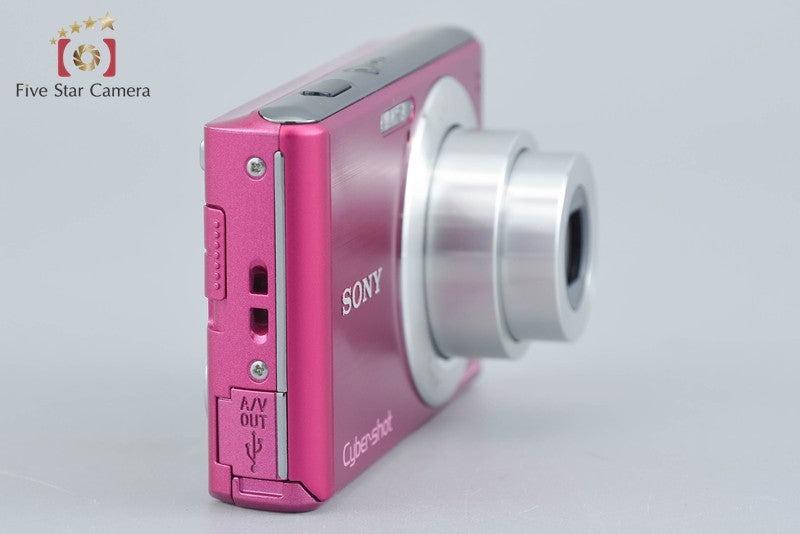 SONY Cyber-shot DSC-W530 Pink 14.1 MP Digital Camera [Japanese Language Only]