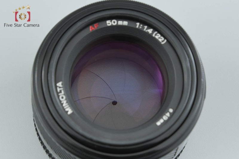 Minolta AF 50mm f/1.4 Early Model Sony / Minolta A Mount Lens