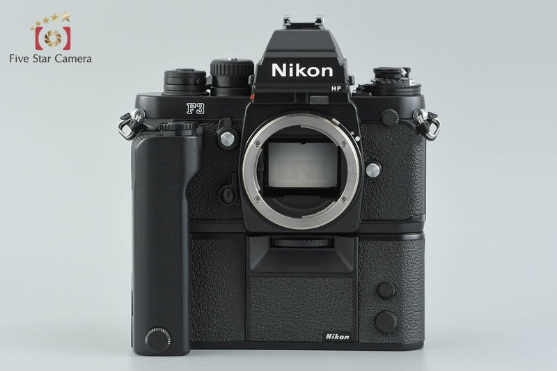 Nikon F3P Press 35mm SLR Film Camera + MD-4 Motor Drive + MF-6B Film Back Door