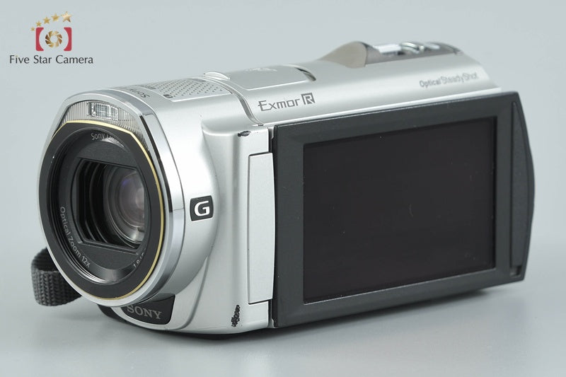 Sony Handycam HDR-CX500V Silver Digital HD Camcorder [Japanese Language Only]