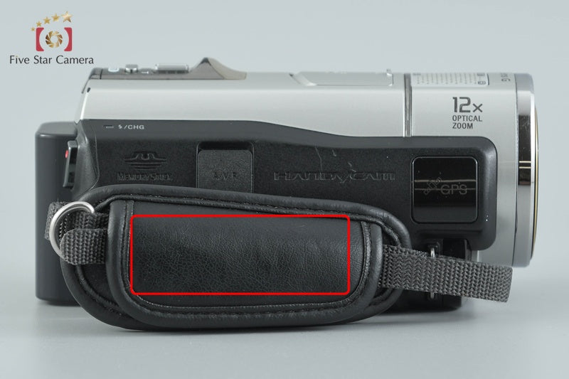 Sony Handycam HDR-CX500V Silver Digital HD Camcorder [Japanese Language Only]