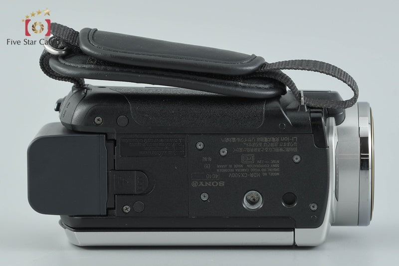 Sony Handycam HDR-CX500V Silver Digital HD Camcorder [Japanese Language Only]