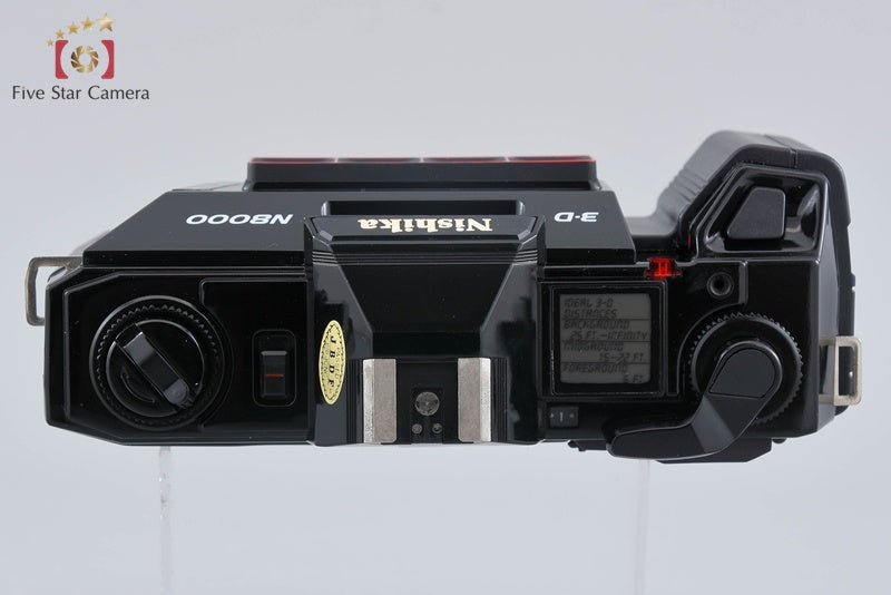 Nishika N8000 35mm Quadrascopic Stereo 3D Lenticular Camera + Twin Light 3010