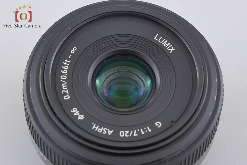 Panasonic LUMIX G 20mm f/1.7 ASPH. H-H020